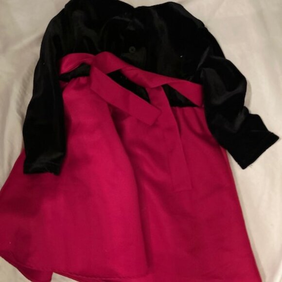 size 18 m 18m months girls girl dress christmas baby black red pretty - Picture 3 of 4